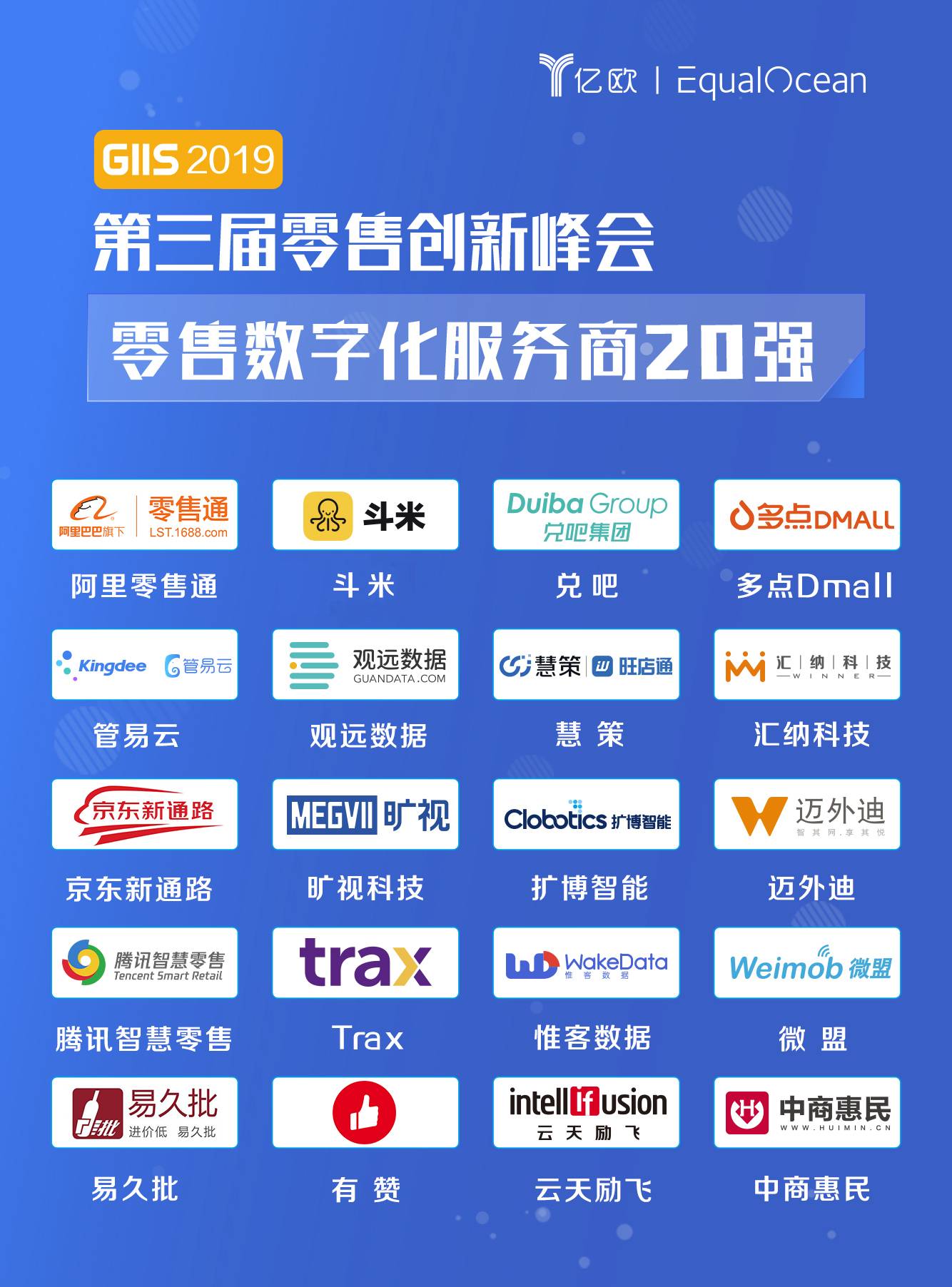 2019零售数字化服务商20强